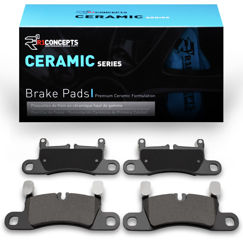 Volkswagen Touareg Brake Pads - Rear - R1 Concepts - Ceramic - `11-`18